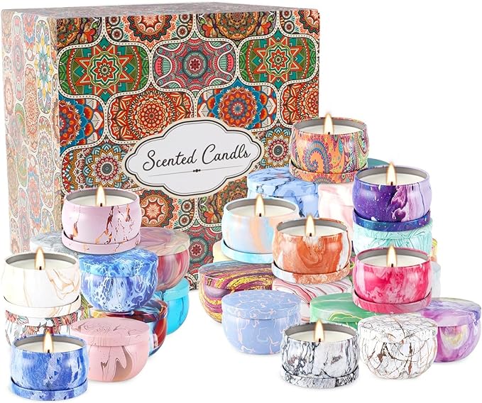 36 Packs Scented Candles Gift Set, Fragrances Candle - Image 3