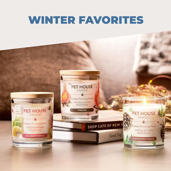 Pet House Pet Odor Candle Plant Based Hot Chocolate Candle Clean Burning - Image 5