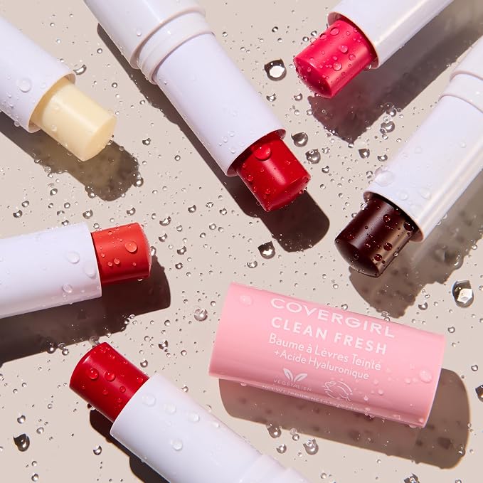CoverGirl Clean Fresh Tinted Lip Balm, Vegan Formula, Natural Finish, Life is - Image 7