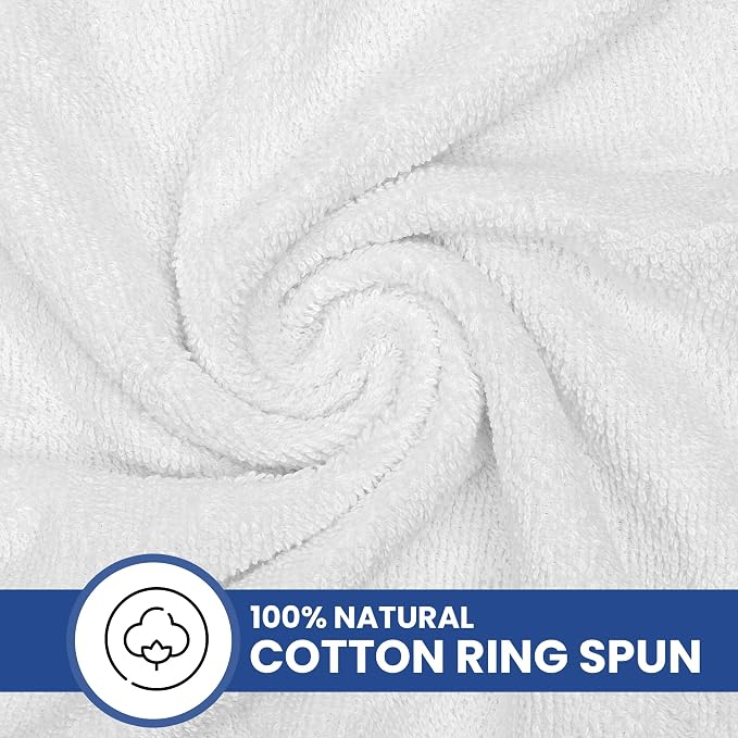 Linteum Textile Supply Luxury Hair Towels 100% Ring Spun Cotton Towel - Image 2