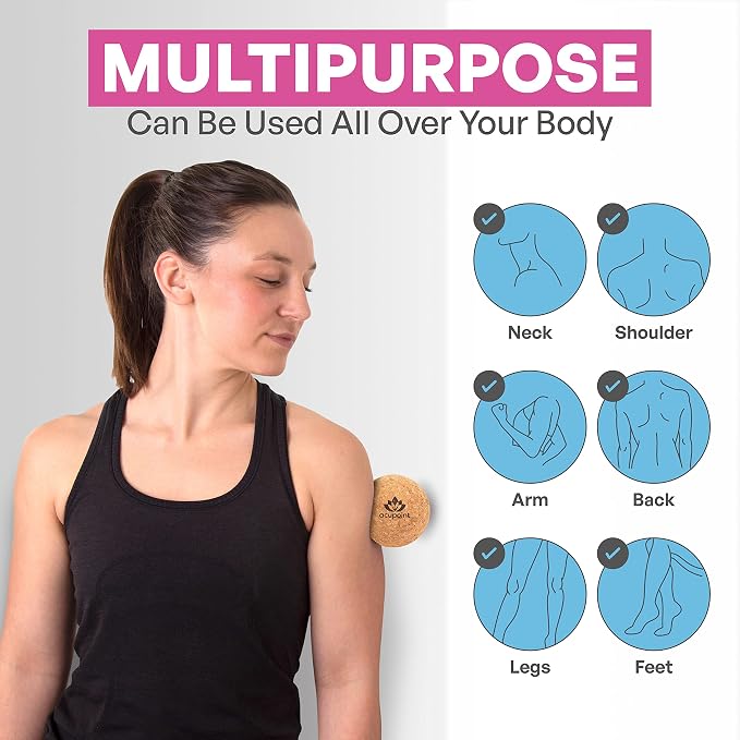 Acupoint Physical Massage Therapy Lacrosse Ball Set Ideal - Image 4