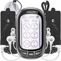 Dual Channel TENS EMS Unit 24 Modes 36 Levels, Upgraded Large Screen Intensity by CESLIFF
