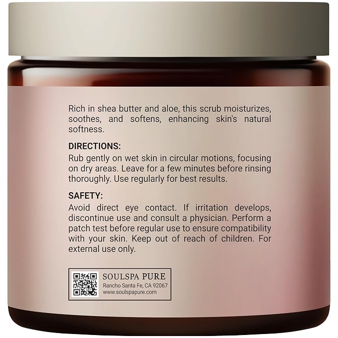 Shea Butter Body & Foot Scrub | Gentle and Nourishing Moisturizing Shea Butter - Image 8