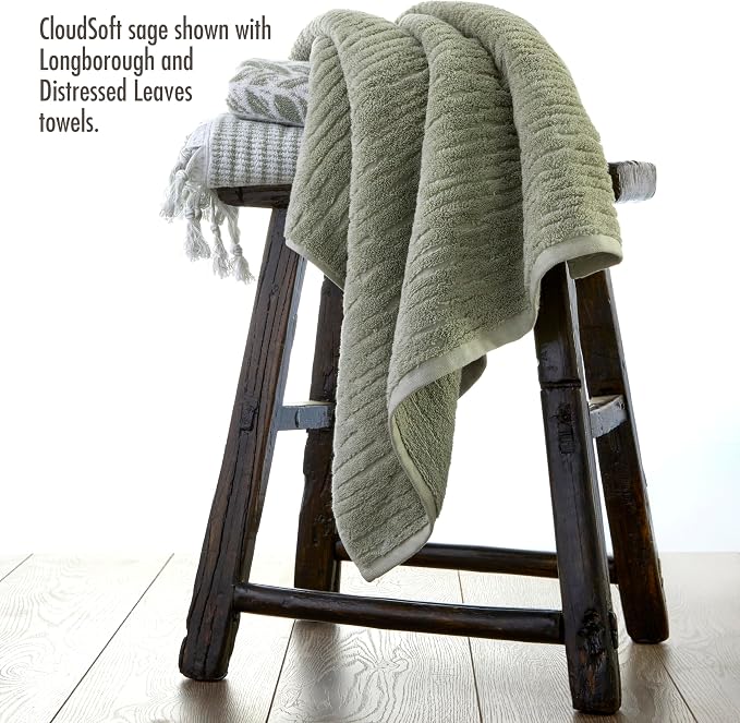 SKL Home CloudSoft Cotton Luxury 2-Piece Hand Towel Set - Image 3