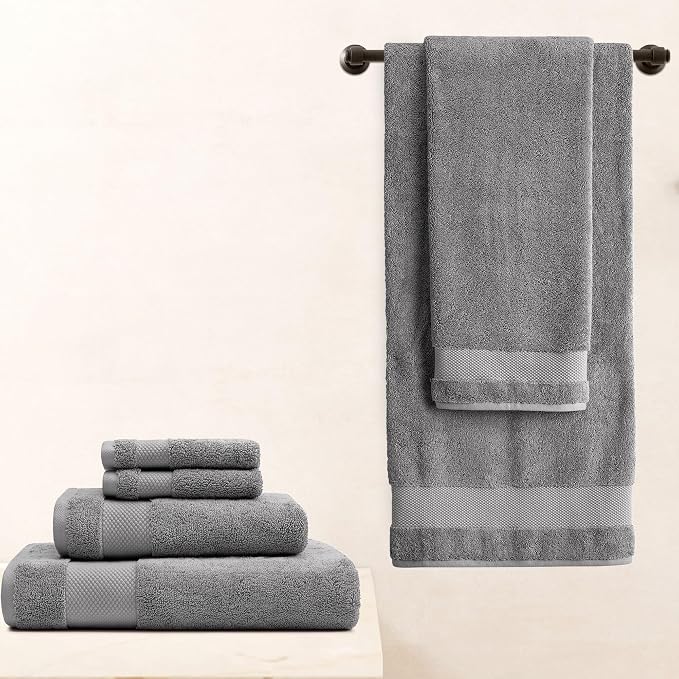 BIOWEAVES 100% Organic Cotton 700 GSM Plush Washcloths 13" x 13" GOTS Certified - Image 5