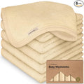 6-Pack Baby Washcloths – Soft Absorbent Viscose from Bamboo Washcloths by KeaBabies