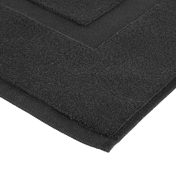 Amazon Basics Banded 100% Cotton Machine Washable Bathroom Bath Rug Mat - Image 5