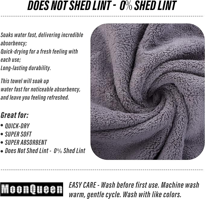 MOONQUEEN 18 Pack Premium Hand Towels - Image 5