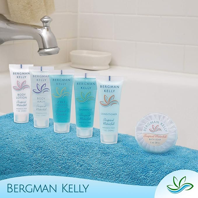 BERGMAN KELLY - Travel Size Lotion - 1 fl oz, 200 PK, Tropical Waterfall - - Image 6