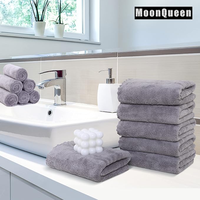 MOONQUEEN 18 Pack Premium Hand Towels - Image 2