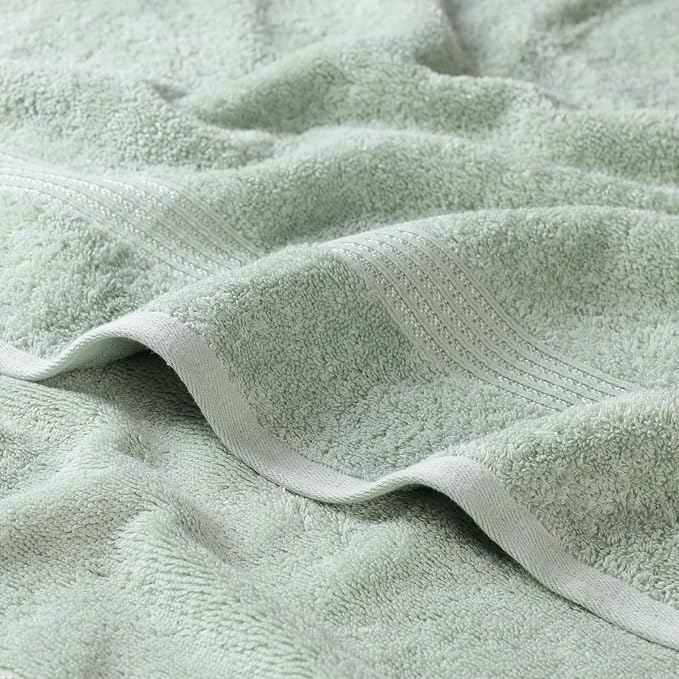 Superior Egyptian Cotton 9-Piece Towel Set, Guest Bath Decor Essentials - Image 3