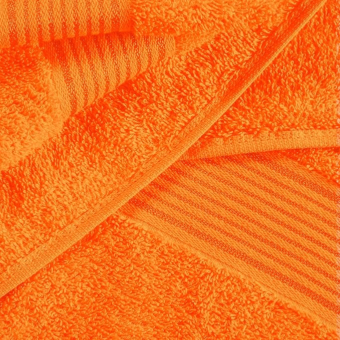 Elvana Home Cotton 2 Pack Oversized Bath Towel Set 28x55 inches, Large Bath - Image 2