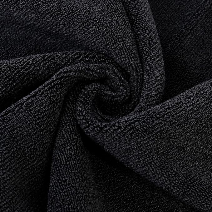 POLYTE Professional Quick Dry Lint Free Microfiber Hair Drying Salon Towel - Image 4