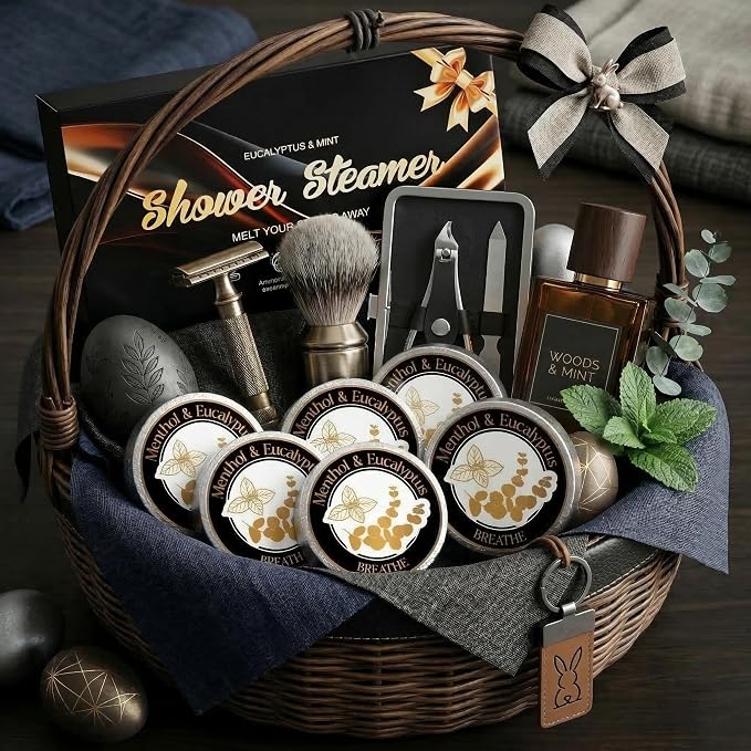 Dad Gifts for Fathers Day from Daughter Son Wife: Eucalyptus Shower Steamers - Image 3