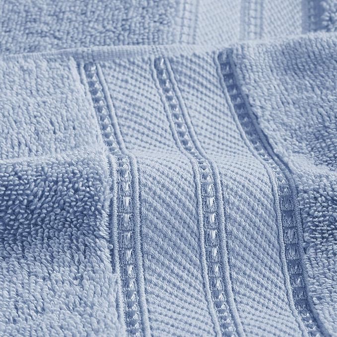 Modern Threads 4-Pack SpunLoft Bath Sheet White 35x68 - Image 6