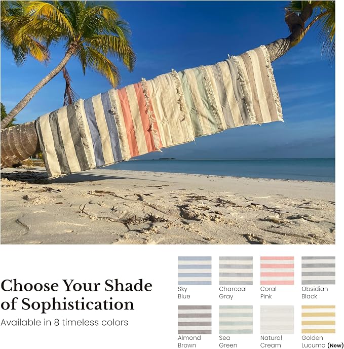 Lightweight Turkish Beach Towel - Image 5
