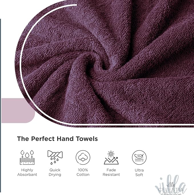 100% Cotton Wash Cloth for face & Body Set of 6, Sustainable, Highly Absorbent - Image 3