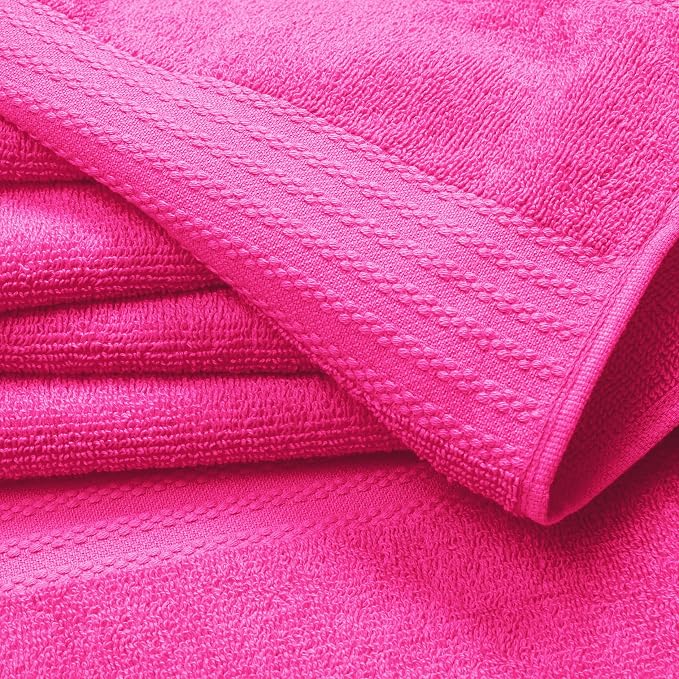 GLAMBURG Ultra Soft 8-Piece Towel Set - Image 2