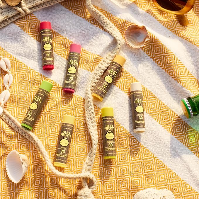 Sun Bum SPF 30 Sunscreen Pomegranate Lip Balm - Image 6