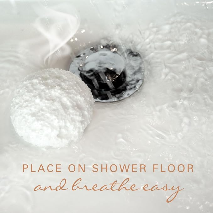 Village Naturals Therapy Breathe Shower Bomb Steamers, Soothing Scent, - Image 6