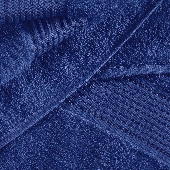 Belizzi Home Cotton 2 Pack Oversized Bath Sheet 35x70, Large Bath Sheet - Image 2