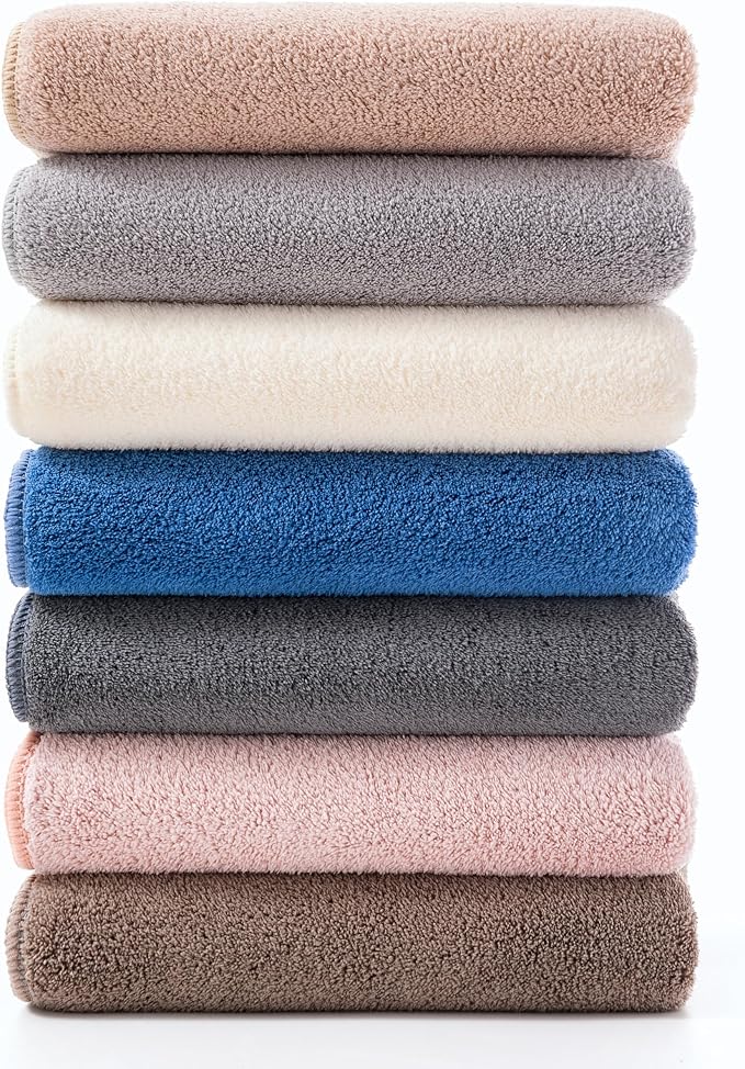 sakano 6-Piece Microfiber Bath Towel Set - Image 8