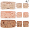 DiyJibb 9 Pcs Spa Headband for Washing Face, Skincare Headband and Wristband Set by DiyJibb