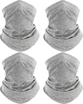 TICONN Neck Gaiter Face Cover Scarf, Neck Warmer Breathable Sun & Wind-proof by TICONN