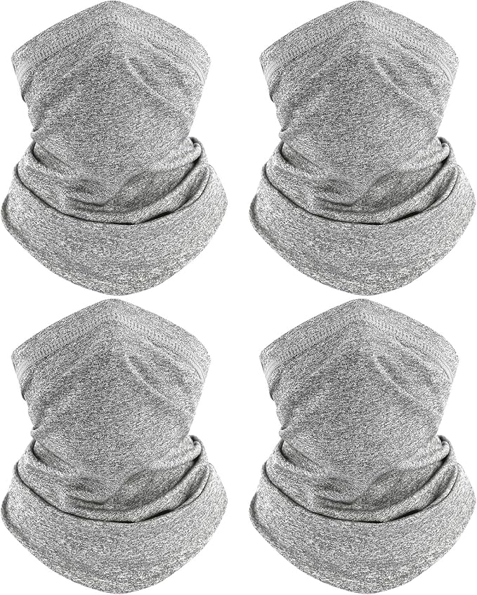 TICONN Neck Gaiter Face Cover Scarf, Neck Warmer Breathable Sun & Wind-proof by TICONN