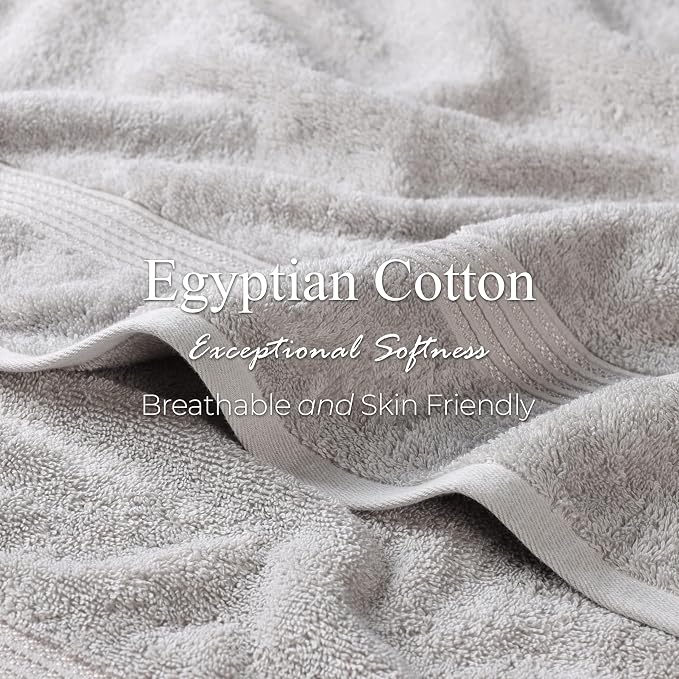 Superior Egyptian Cotton 3-Piece Towel Set, Basic Towels - Image 7