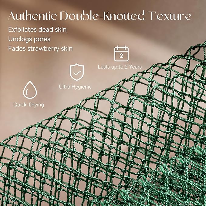 CORATED African Net Sponge Authentic, Shower Net - Image 4