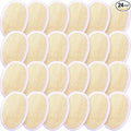Boao 24 Pcs Loofah Pack Loofah Pads Bulk by Boao