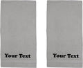 Personalize Your Towels with Custom Embroidery: Names, and Initials. Perfect by Ephesos