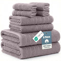 CASA PLATINO 100% Cotton Bath Towel Set 8 Pcs by CasaPlatino