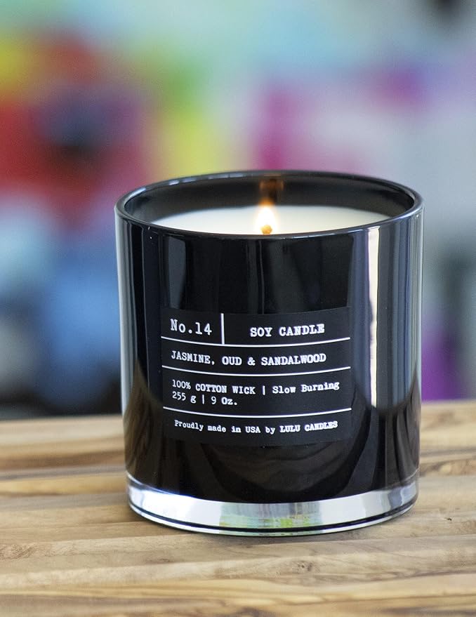 Lulu Candles | in The Mood | Luxury Scented Soy Jar Candle | Hand Poured in The - Image 6