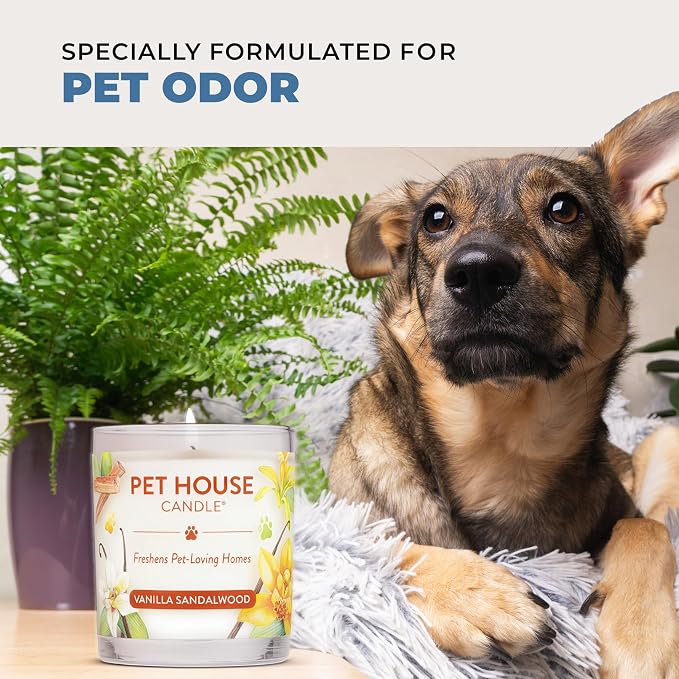 Pet House Candles Plant Based Pet Candle, Clean Burning, Long Lasting - Image 4