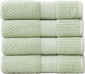 NY Loft 100% Cotton 4 Pack Bath Towel Set| Super Soft & Absorbent Quick-Dry by NYLoft
