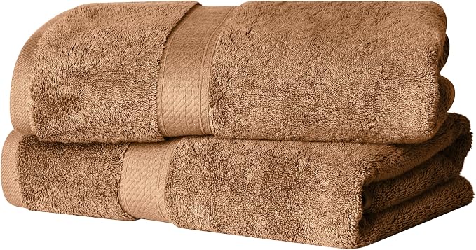 SUPERIOR - 900GSM BATH RT Egyptian Cotton Solid Towel Set by SUPERIOR