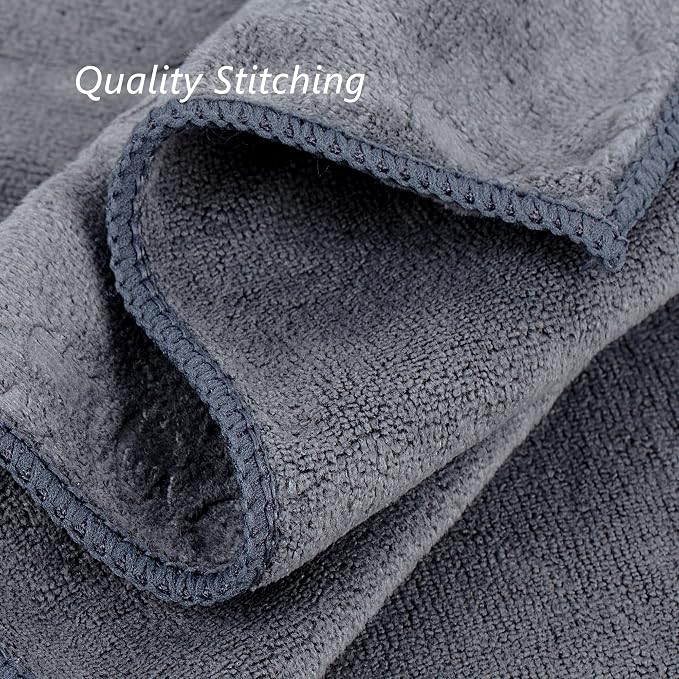 JML Large Bath Towels Set of 2, Fast Drying, Soft Super Absorbent Oversized - Image 4