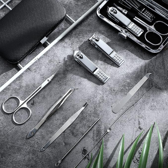 Hanaive 6 Set Manicure Set 48 Pcs Nail Clippers Pedicure Kit Gift - Image 6