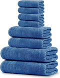 Tens Towels Pack of 8 Towels Set, 2 Extra Large Bath, 2 Hand, 4 Washcloths by TensTowels