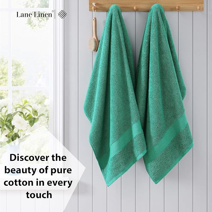 LANE LINEN Bath Towels Pack of 4 - Image 3