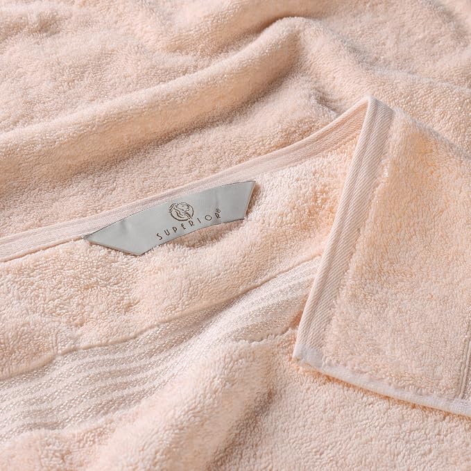 Superior Egyptian Cotton 2-Piece Bath Sheet Towel Set, Oversized Body Towels - Image 5
