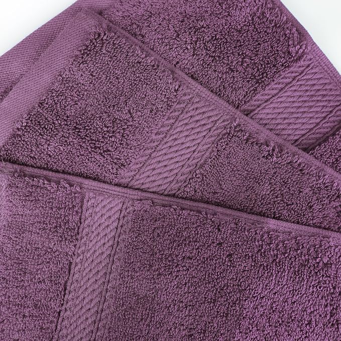 Superior Egyptian Cotton Pile Bath Towel Set of 4, Ultra Soft Luxury Towels - Image 6