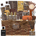 36 Pcs Sandalwood Bath & Body Gift Basket by RAROSAACCA