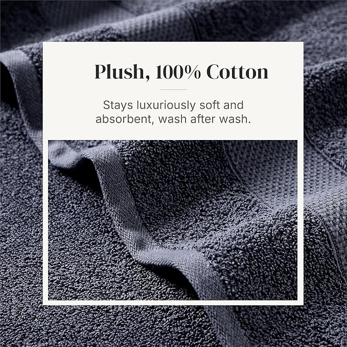 Modern Threads Pax 6-Piece Reversible Yarn Dyed Jacquard Towel Set - Image 5