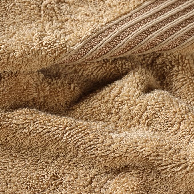 Superior Egyptian Cotton 2-Piece Bath Sheet Towel Set, Oversized Body Towels - Image 6