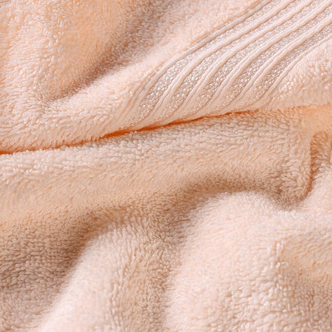 Superior Egyptian Cotton 12-Piece Towel Set, Guest Bath Decor Essentials - Image 6