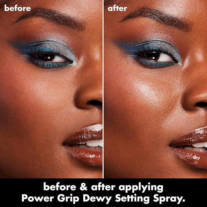 e.l.f. Power Grip Dewy Setting Spray, Ultra Fine Mist Made - Image 3