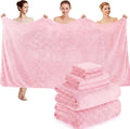 Peryiter Oversized Bath Towels Set of 6 by Peryiter
